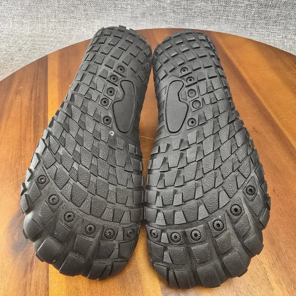 Kids Water Shoes Size 35 Gray & Black Beach Pool Swim Surf Quick Dry‎ Size 4